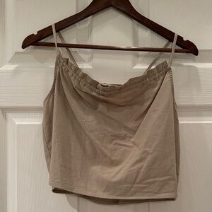 Women's Tan Camisole Top